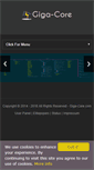Mobile Screenshot of giga-core.com